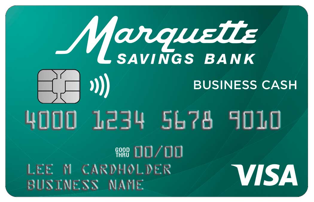 Contactless Business Cash Rewards Card Marquette Savings Bank