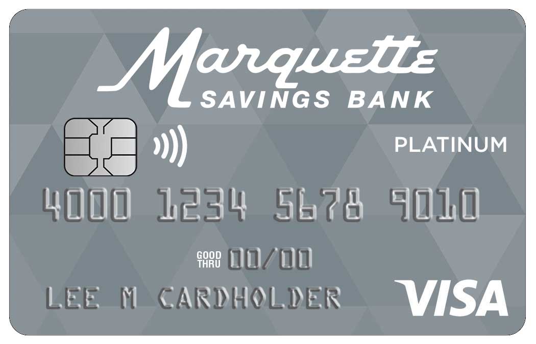 Contactless Consumer Edition Card Marquette Savings Bank