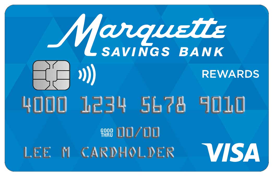 Contactless Consumer Rewards Card Marquette Savings Bank