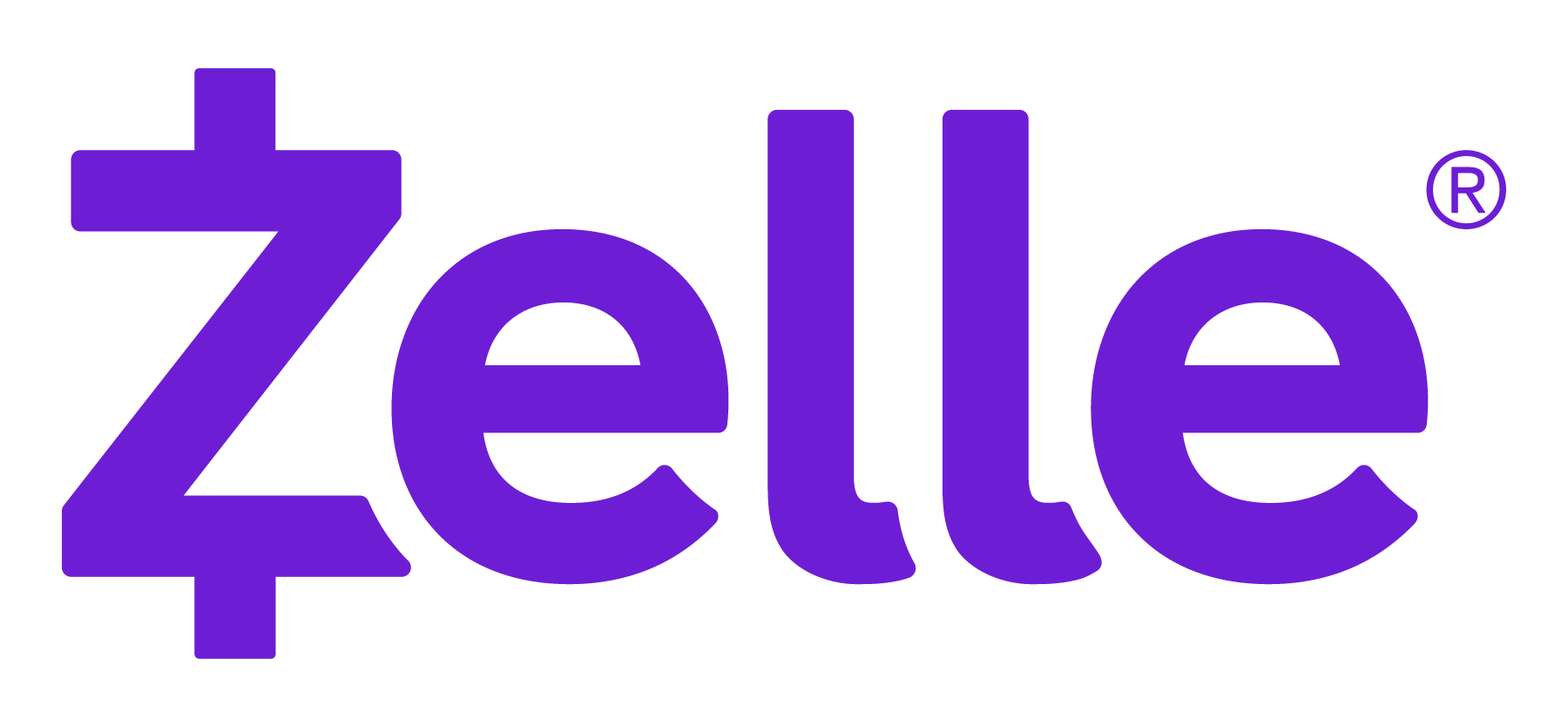 Zelle logo no tagline RGB purple